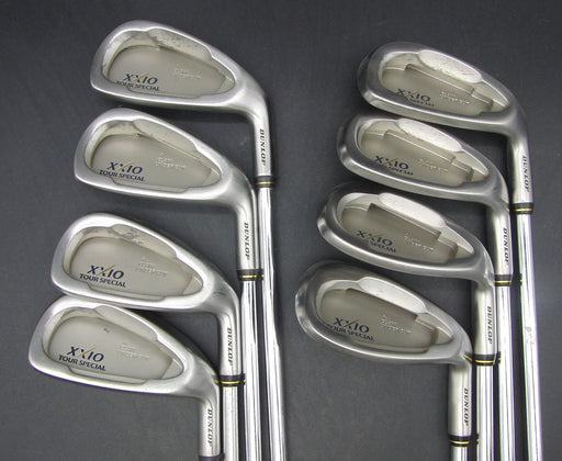 Set of 8x Dunlop XXIO Tour Special 5-SW + AW Irons Stiff Steel Shafts*