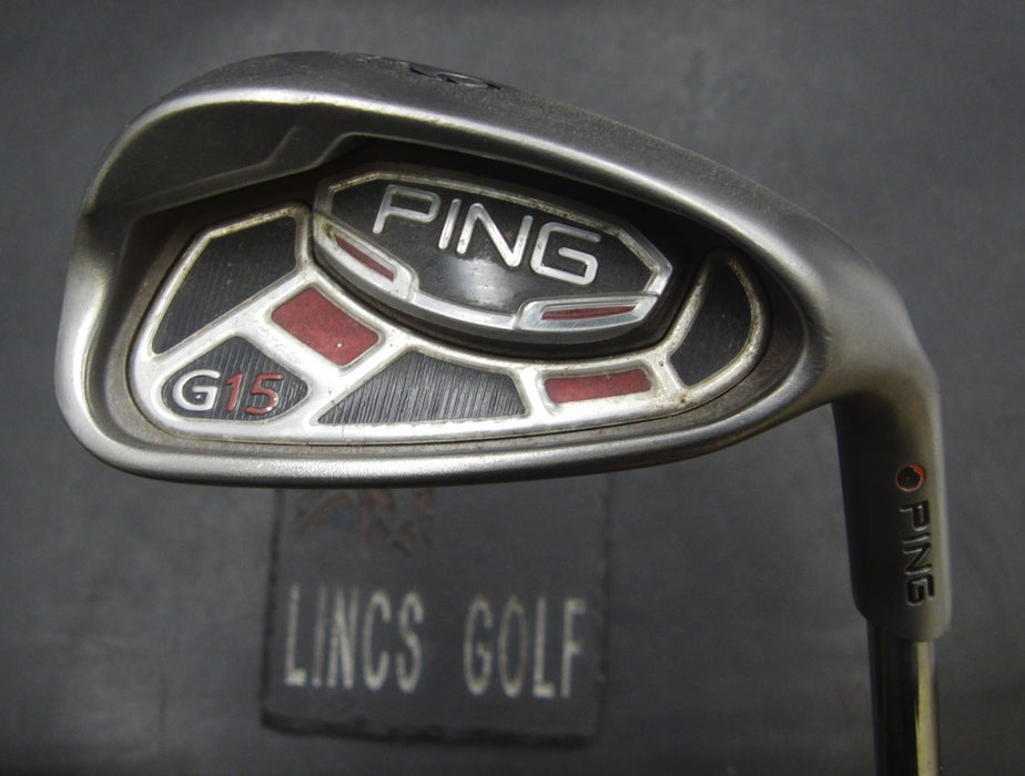 Ping G15 Orange Dot 9 Iron Regular Steel Shaft Ping Grip