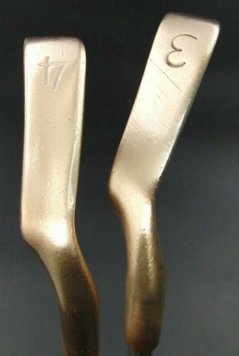 Set of 2 x Ping EYE2 Green Dot BeCu 3 + 4 Irons Regular Steel Shafts