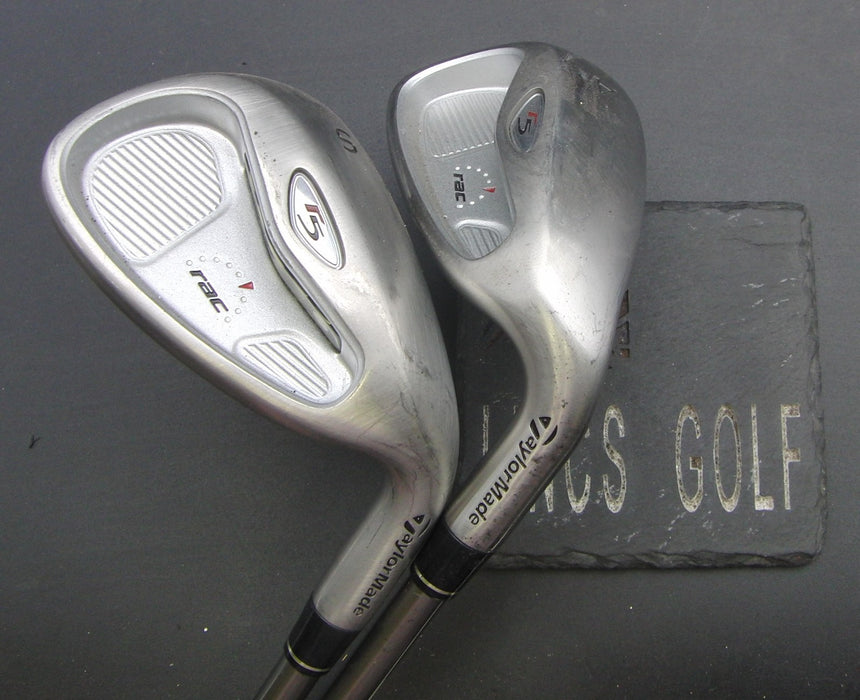 Set of 2 TaylorMade R5 Rac Sand+Gap Wedges Regular Graphite Shafts