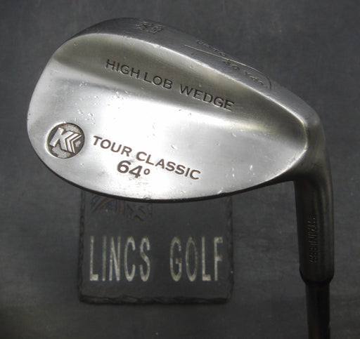 Tour Classic 64° Lob Wedge Stiff Steel Shaft Black Grip