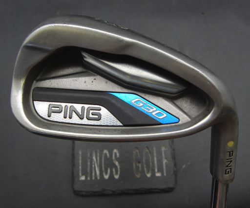 Ping G30 Yellow Dot 9 Iron Stiff Steel Shaft Golf Pride Grip
