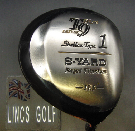 Japanese Seiko S-Yard T9 BL-e 11.5° 1 Driver Regular Graphite Shaft S-Yard Grip