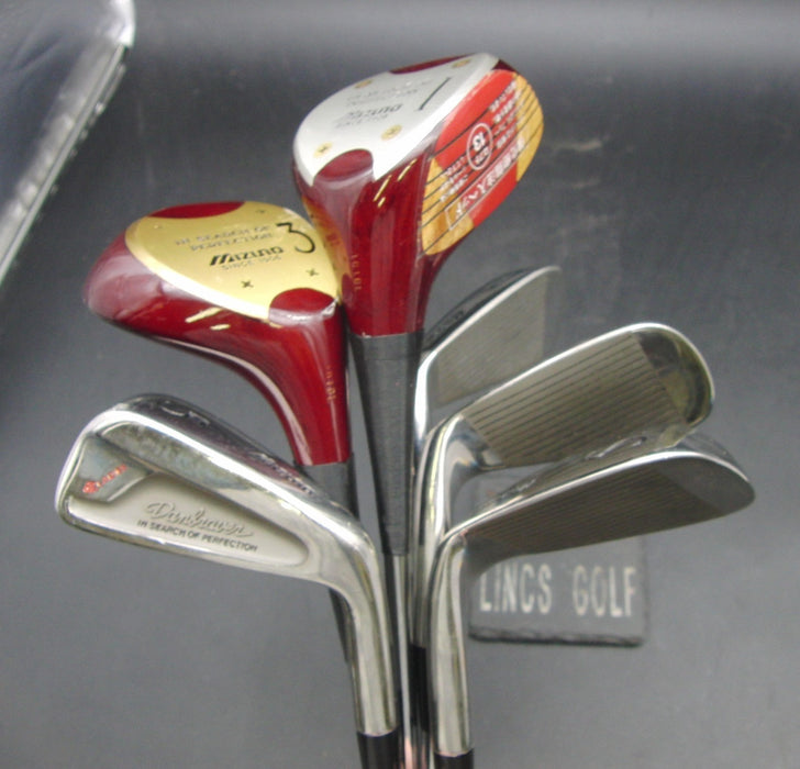 Set of 6x Ladies Mizuno In Search of Perfection 5,7,9,SW + Drivers & 3 Wood*