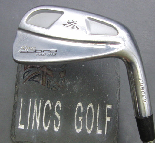 Cobra Pro MB Forged Pitching Wedge Stiff Steel Shaft Lamkin Grip