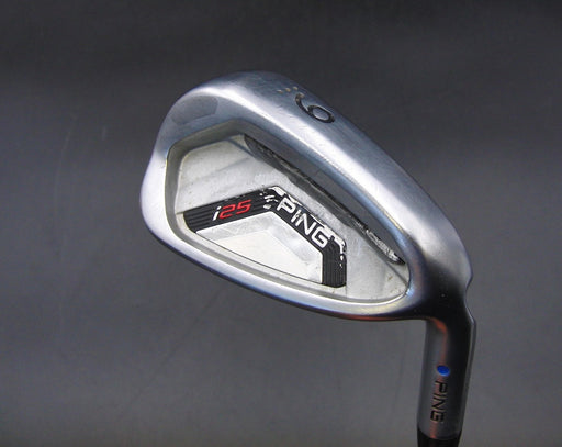 Ping i25 Blue Dot 9 Iron Stiff Steel Shaft Black and White Grip