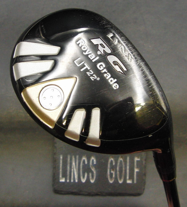 Lynx Royal Grade 22° 4 Hybrid Stiff Graphite Shaft Lynx Grip