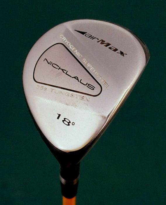 Nicklaus Air Max Cryogenic Supersteel 18° Fairway Wood Regular Graphite Shaft