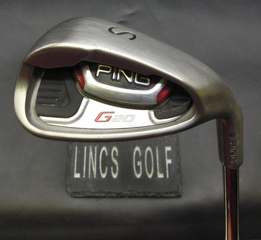 Ping G20 Black Dot Sand Wedge Stiff Steel Shaft Iomic Grip