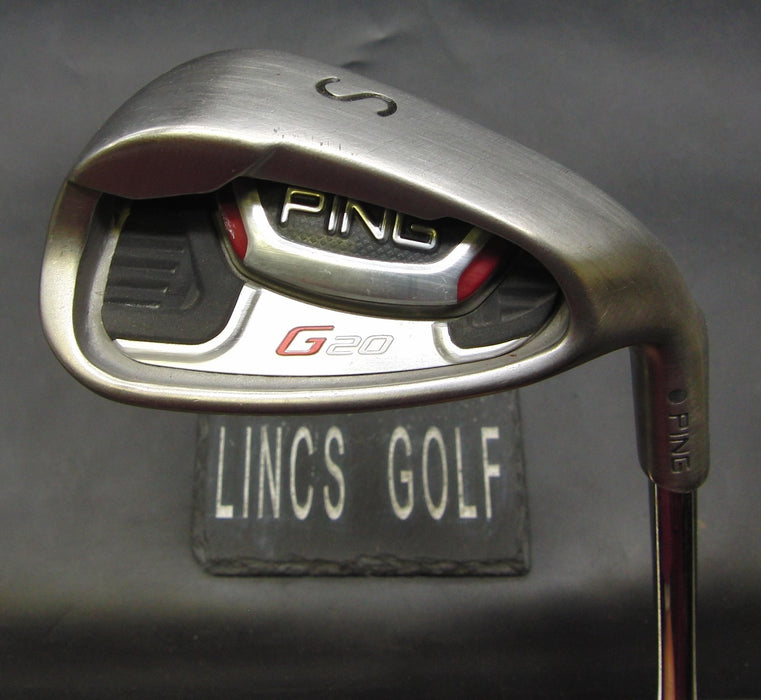 Ping G20 Black Dot Sand Wedge Stiff Steel Shaft Iomic Grip