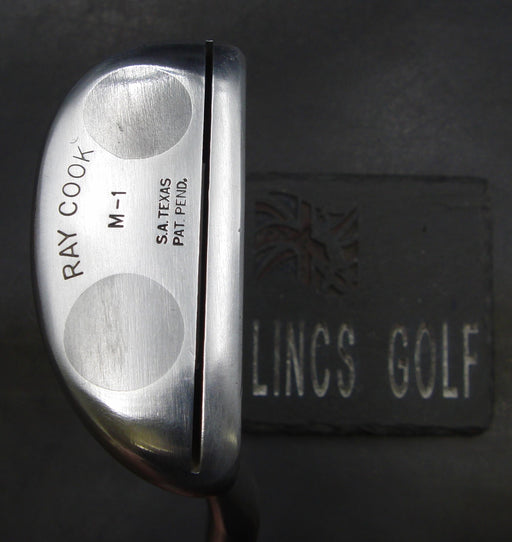 Ray Cook M-1 SA Texas Pat Pend Putter Steel Shaft 90.5cm Length Spida Grip