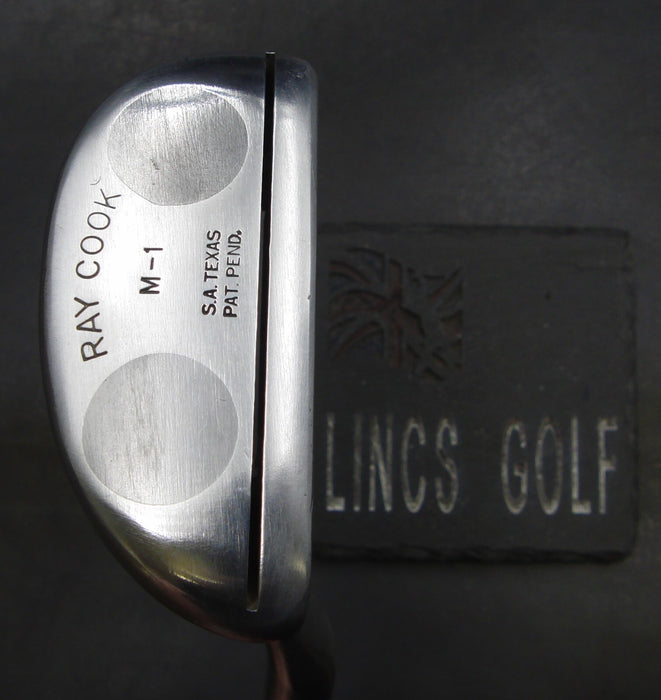 Ray Cook M-1 SA Texas Pat Pend Putter Steel Shaft 90.5cm Length Spida Grip