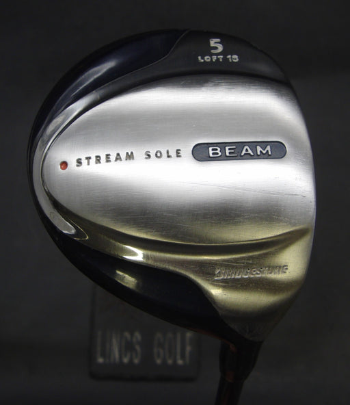 Bridgestone Beam Stream Sole 5 Wood Regular Graphite Shaft Golf Pride Grip
