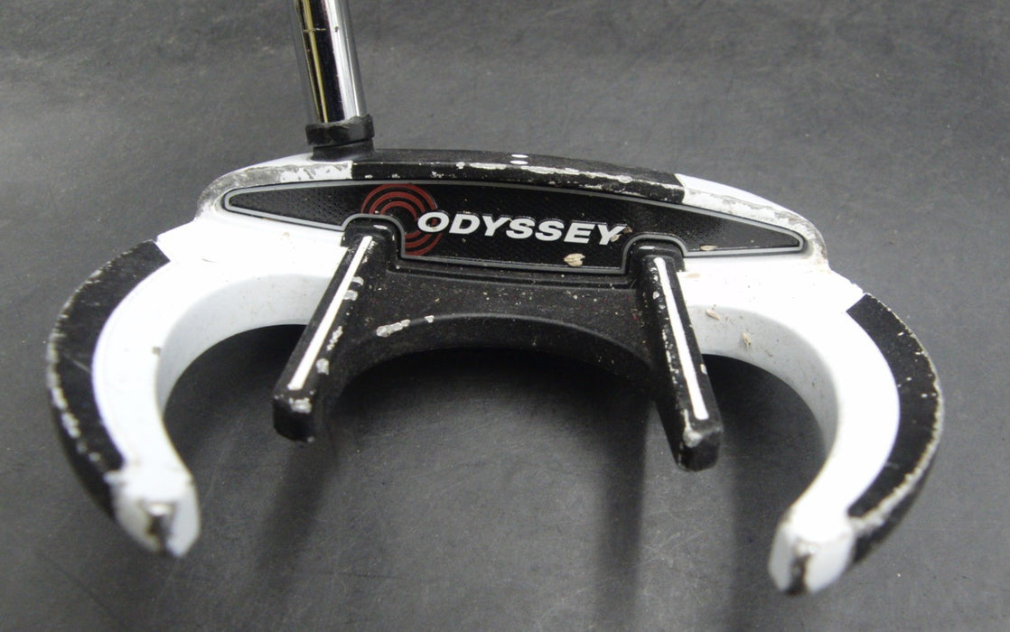 Odyssey Versa Sabertooth Putter Steel Shaft 87cm Length Psyko Grip*