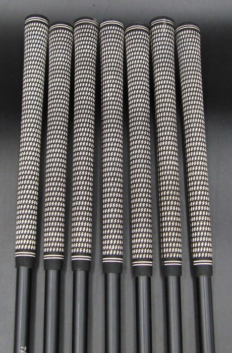 Set of 7 x ORKA GS5 Irons 4PW Stiff Graphite Shafts Lamkin Grips