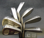 Set of 7 x TaylorMade X-03 Titanium Irons 4-PW Regular Steel Shafts