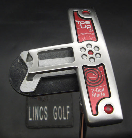 Odyssey Toe Up i 2-Ball Blade Putter 86cm Length Steel Shaft SuperStroke Grip