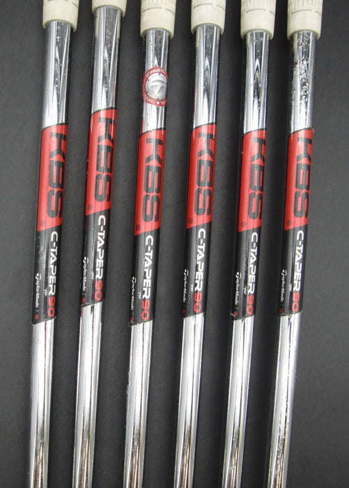 Set of 6x TaylorMade AeroBurner Irons 5-PW Stiff Steel Shafts With Grips