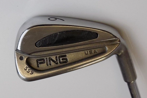 Ping S59 Black Dot 6 Iron Stiff Flex Steel Shaft Golf Pride Grip
