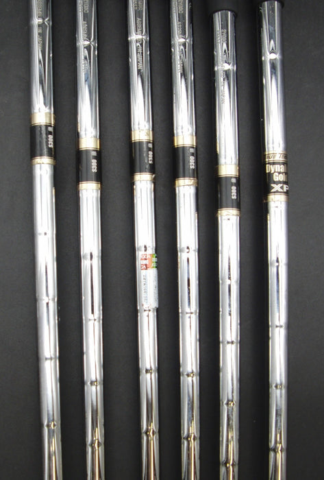 Set of 6x Mizuno MP-H4 GF Forged Irons 5-PW Stiff Steel Shafts GolfPride Grips
