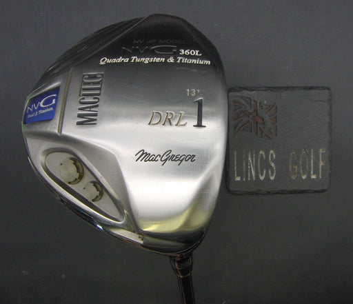 Ladies Macgregor Mactec NVG 360L 13° Driver Ladies Graphite Shaft Black Grip