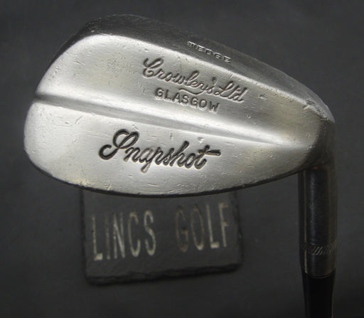 Crowley's Ltd Glasgow Snapshot Wedge Regular Steel Shaft with Grip