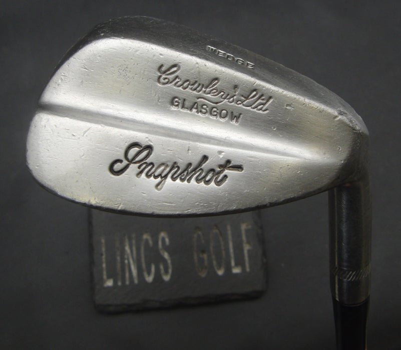 Crowley's Ltd Glasgow Snapshot Wedge Regular Steel Shaft with Grip