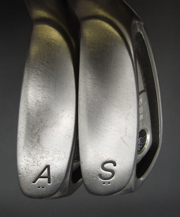 Set of 2 PRGR GN502 Gap & Sand Wedges Regular Steel Shafts PRGR Grips*