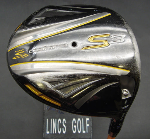King Cobra S3 10.5° Driver Stiff Graphite Shaft Cobra Grip