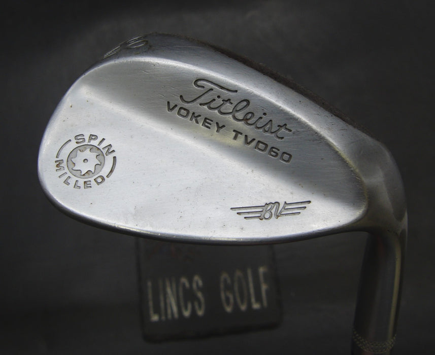 Titleist Vokey TVD60 Spin Milled 60° Lob Wedge Regular Steel Shaft