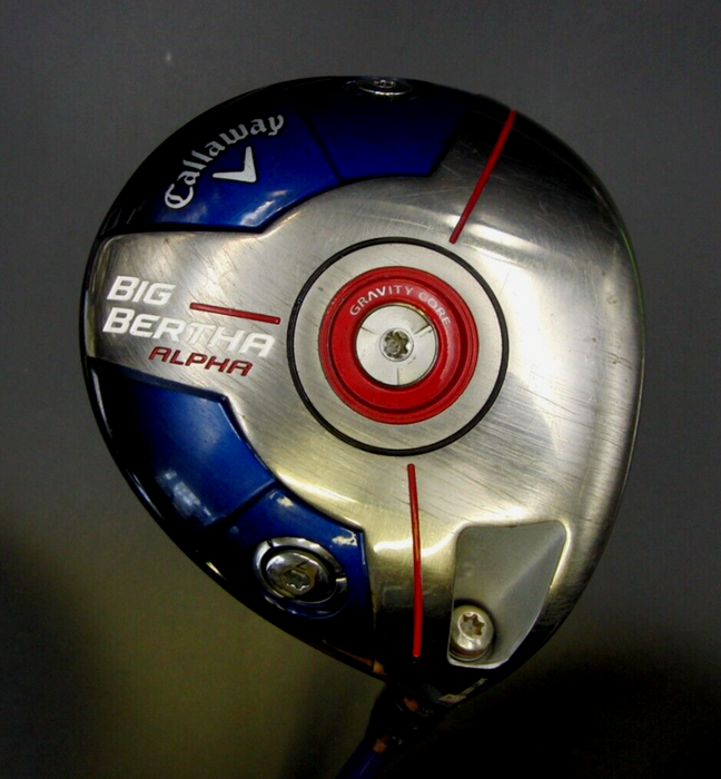 Callaway Big Bertha Alpha 9.0º Driver Stiff Graphite Shaft Golf Pride Grip