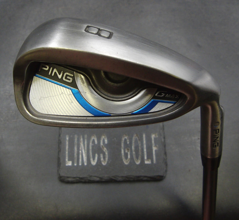 Ping G Max Blue Dot 8 Iron Senior Graphite Shaft GolfPride Grip (Missing Weight)