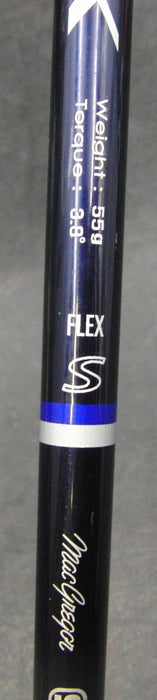 MacGregor MacTec NV-NXR 9° Driver Stiff Graphite Shaft Izanahi Studio Grip