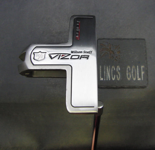 Wilson Staff Vizor Level 2 Putter Steel Shaft 87cm Length Wilson Staff Grip