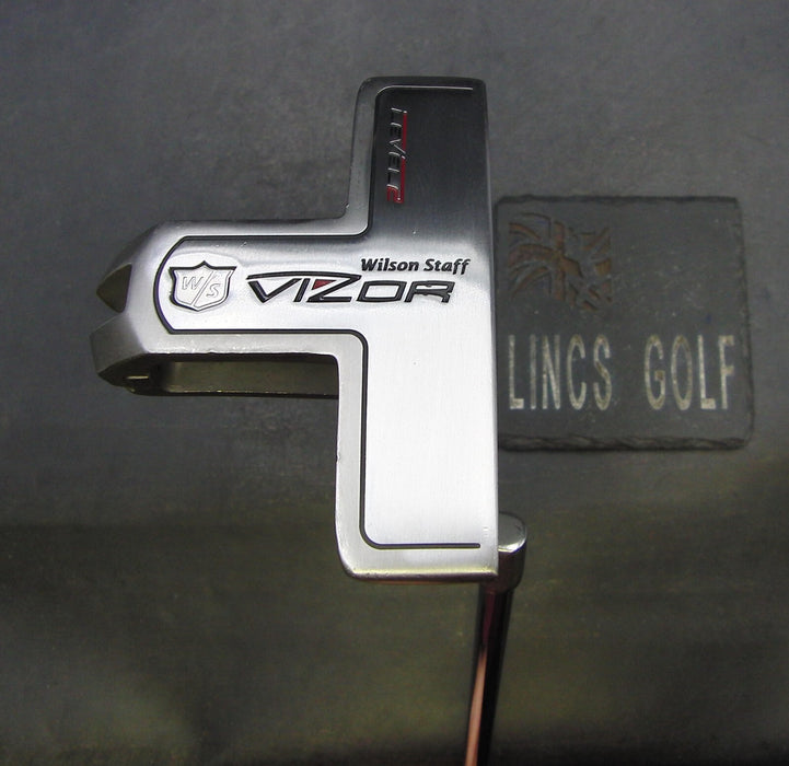 Wilson Staff Vizor Level 2 Putter Steel Shaft 87cm Length Wilson Staff Grip