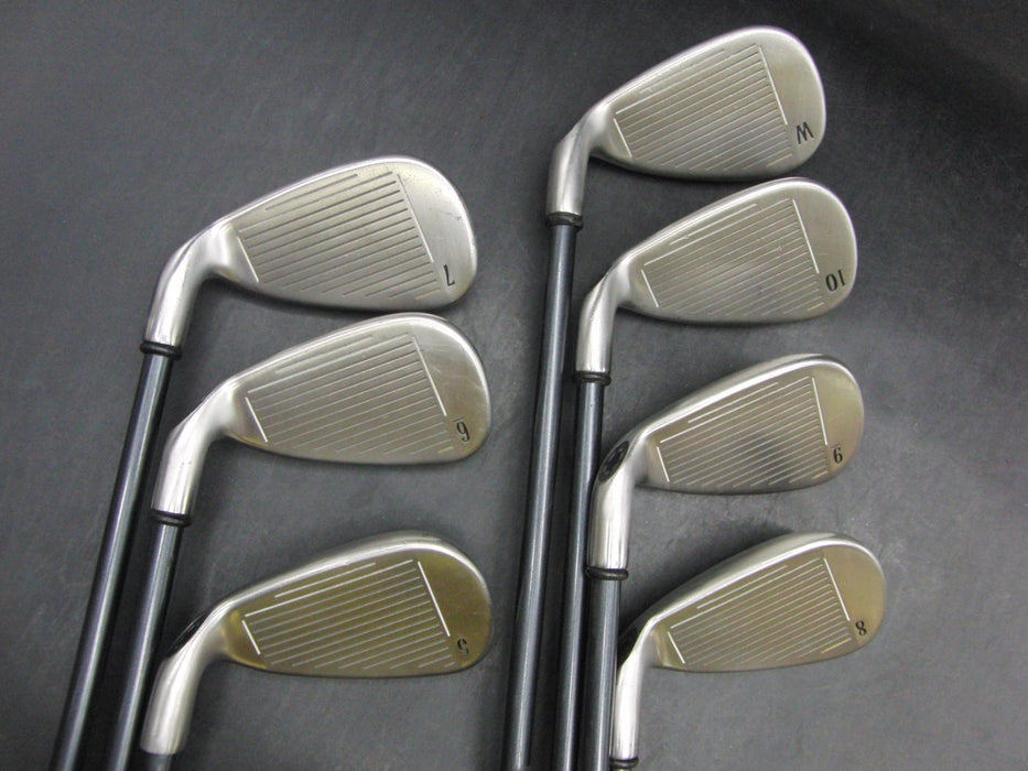 Set of 7 x Callaway Big Bertha 2002 Irons 5-10+GW Regular Graphite Shafts*