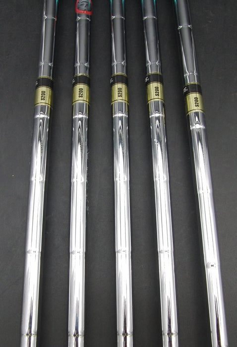 Set of 5x TaylorMade Aeroburner 6-PW Irons Stiff Steel Shafts Golf Pride Grips
