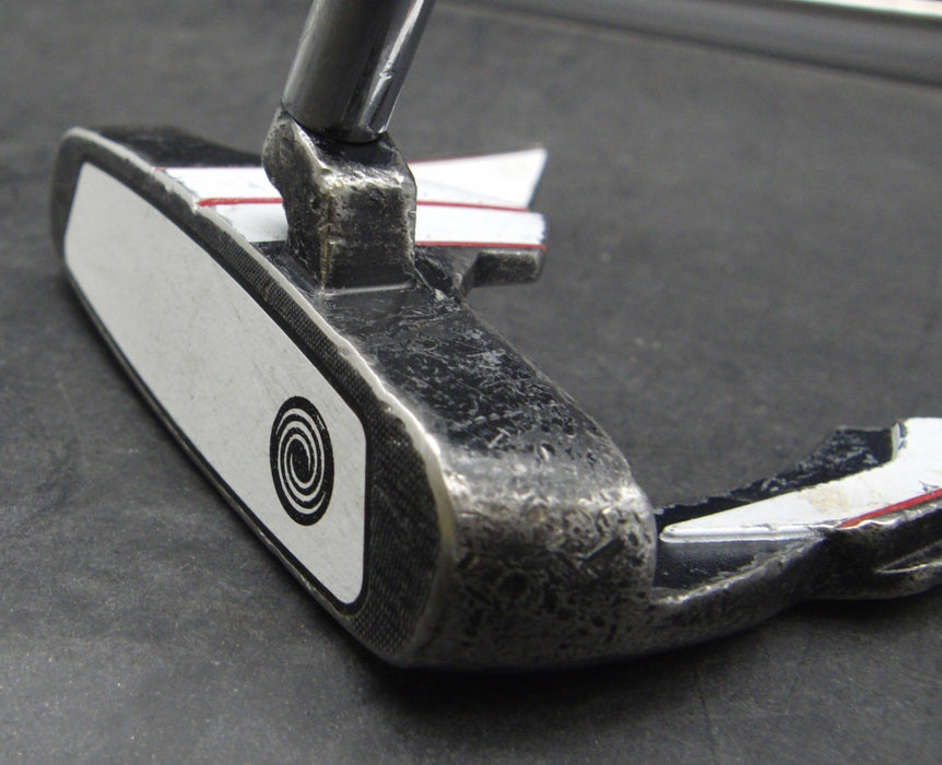 Odyssey White Rize Teron Putter Steel Shaft 87cm Length Golf Pride Grip*