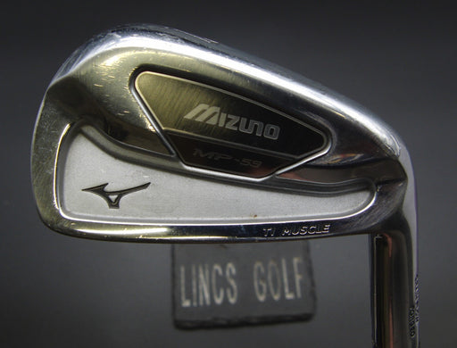 Mizuno MP-59 Ti Muscle 7 Iron Regular Steel Shaft Black Grip