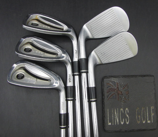 Set of 5x PRGR GN-502 6-PW Irons Regular Steel Shafts Golf Pride Grips