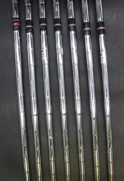 Set of 7x TaylorMade Burner Japanese Model Irons 5-PW+AW Regular Steel Shafts*