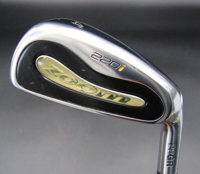 Japanese PRGR Zoom 220i 4+ Iron Regular Steel Shaft Golf Pride Grip