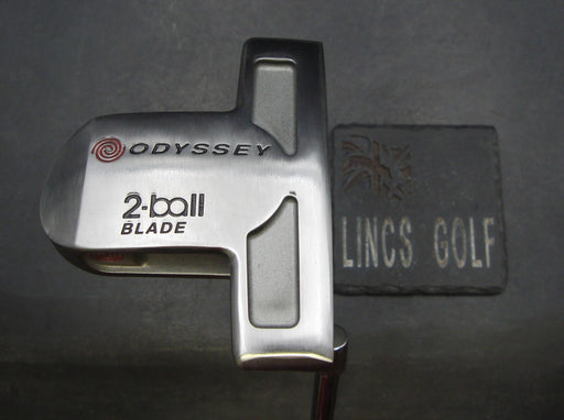 Odyssey 2 Ball Blade Putter Steel Shaft 84.5cm Length Psyko Grip