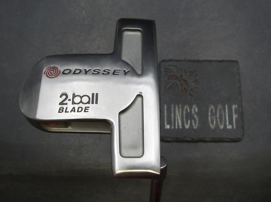 Odyssey 2 Ball Blade Putter Steel Shaft 84.5cm Length Psyko Grip
