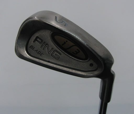 Ping i3 Blade Black Dot 5 Iron Stiff Steel Shaft Egigo Grip