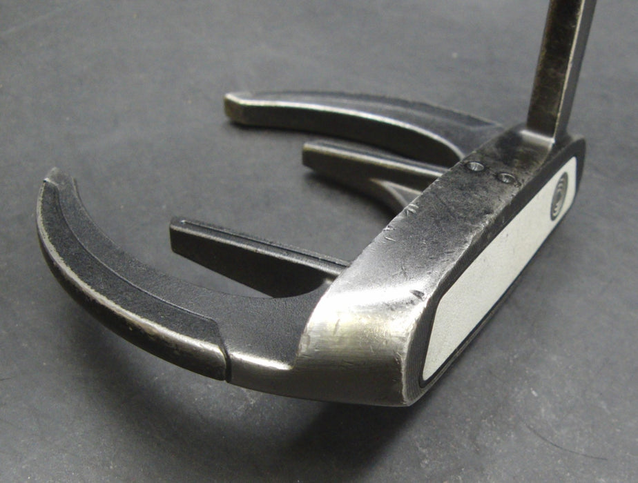 Odyssey White Ice Sabertooth Putter Steel Shaft 87cm Psyko Grip*