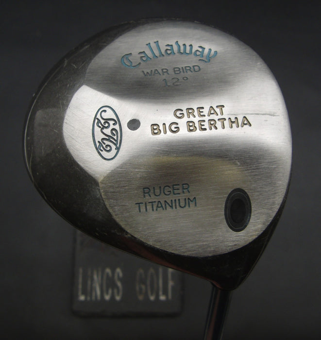 Ladies Callaway War Bird Great Big Bertha S2H2 12° Driver Ladies Graphite Shaft