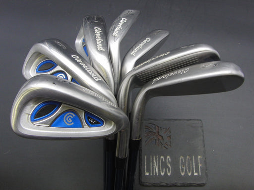 Set of 7 Cleveland CG-C 5-SW Regular Graphite Shafts Cleveland Grips*