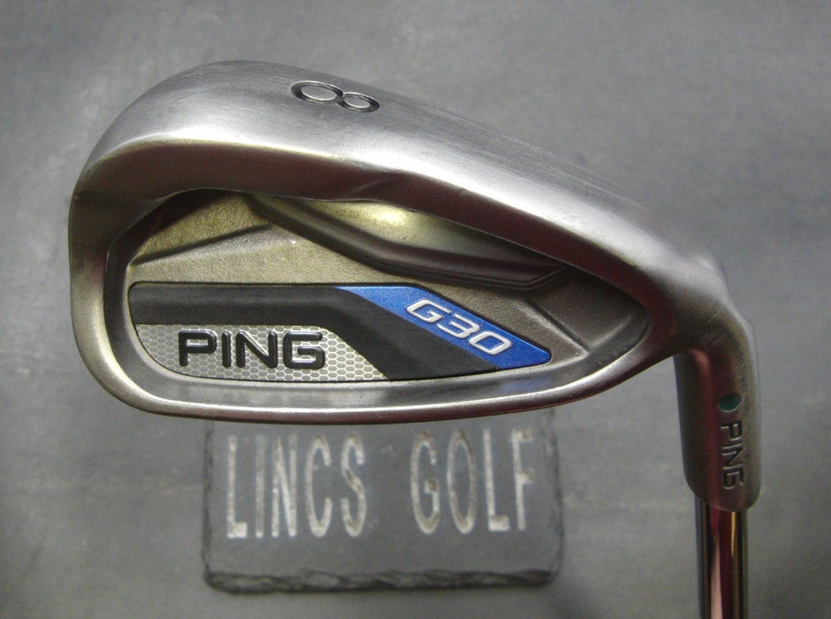 Ping G30 Green Dot 8 Iron Regular Steel Shaft Golf Pride Grip