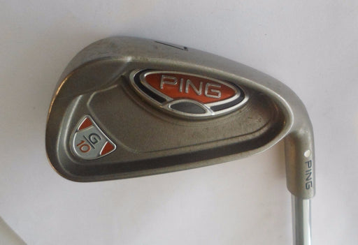 PING G10 White Dot 7 IRON  Ping AWT Stiff Steel Shaft, Ping Grip